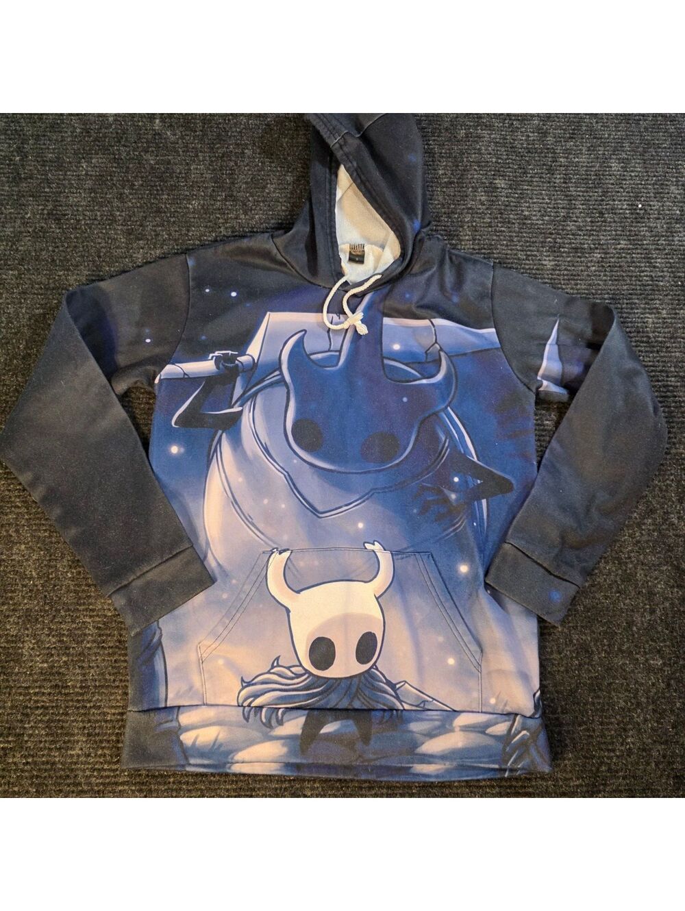 Hollow Knight Themed Pullover Hoodie Sweatshirt Size S